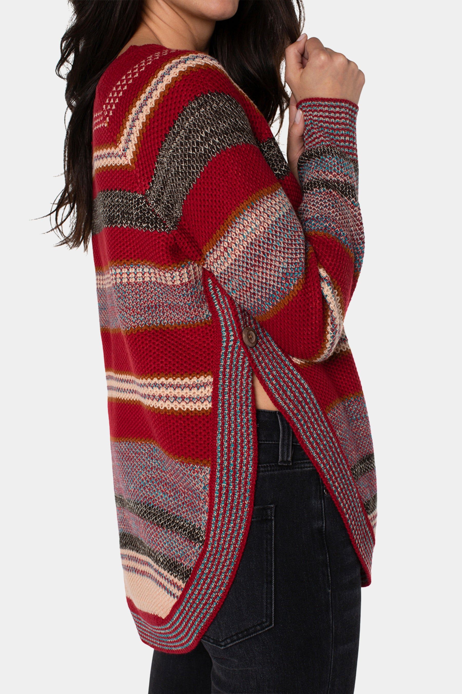 Rounded Hem Raglan Sweater sold by Lord & Taylor product image thumbnail 3