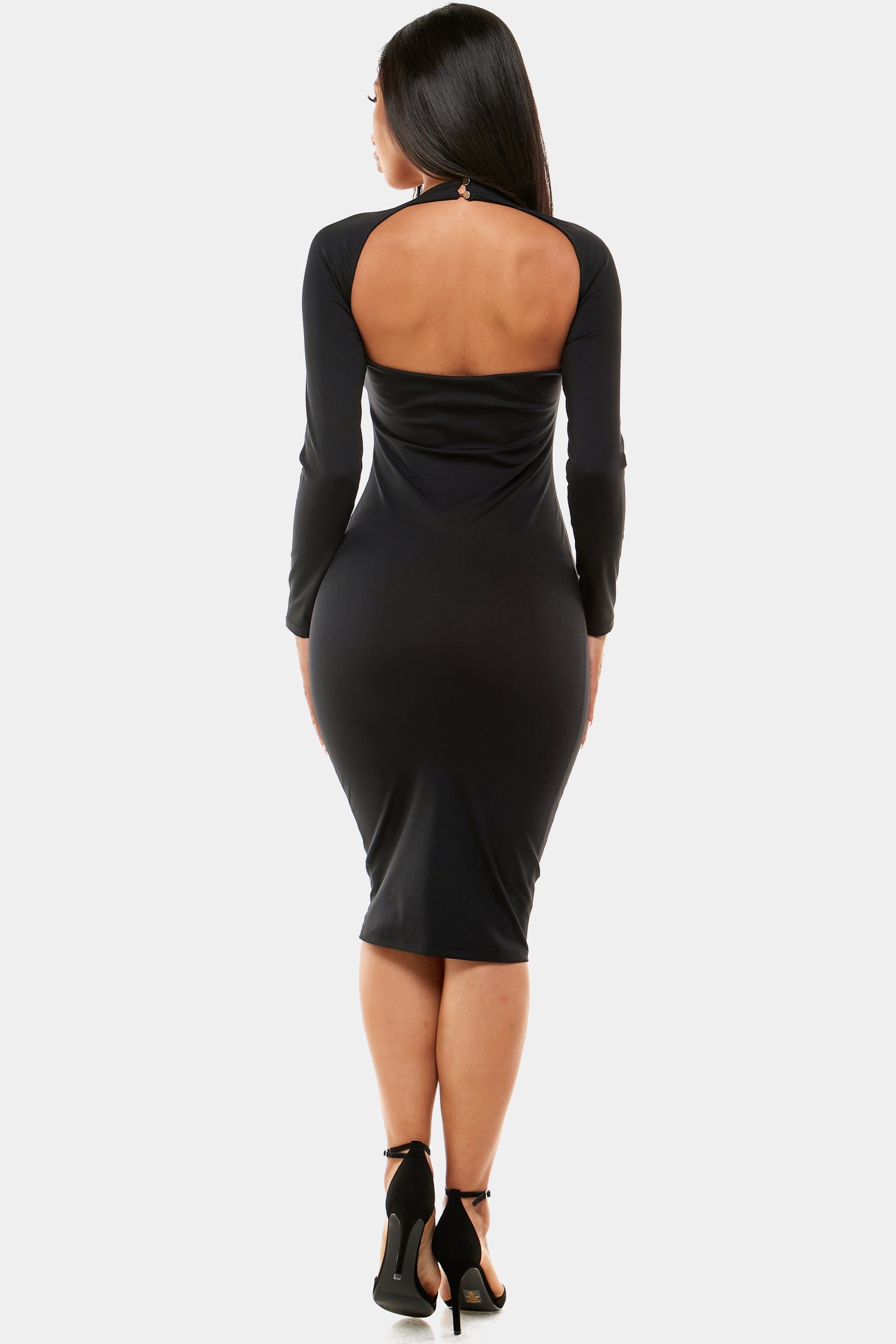 Cut Out Knit Bodycon Dress sold by Lord & Taylor product image thumbnail 3