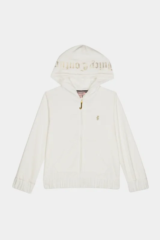 Girls Classic Velour Hoodie sold by Lord & Taylor