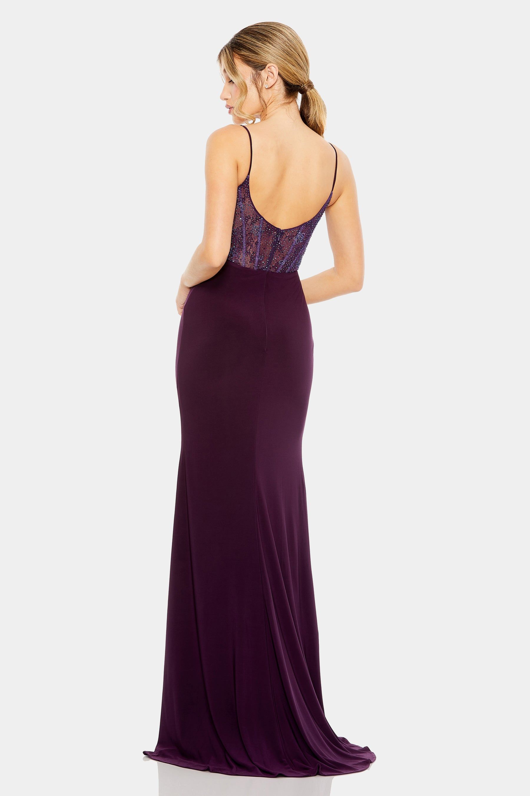 Sweet Heart Mesh Embellished Gown sold by Lord & Taylor product image thumbnail 6