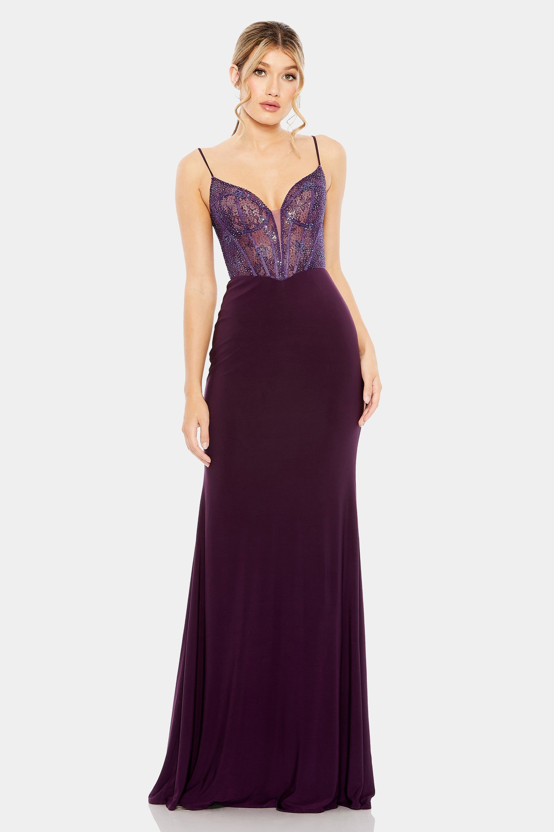 Sweet Heart Mesh Embellished Gown sold by Lord & Taylor product image thumbnail 7