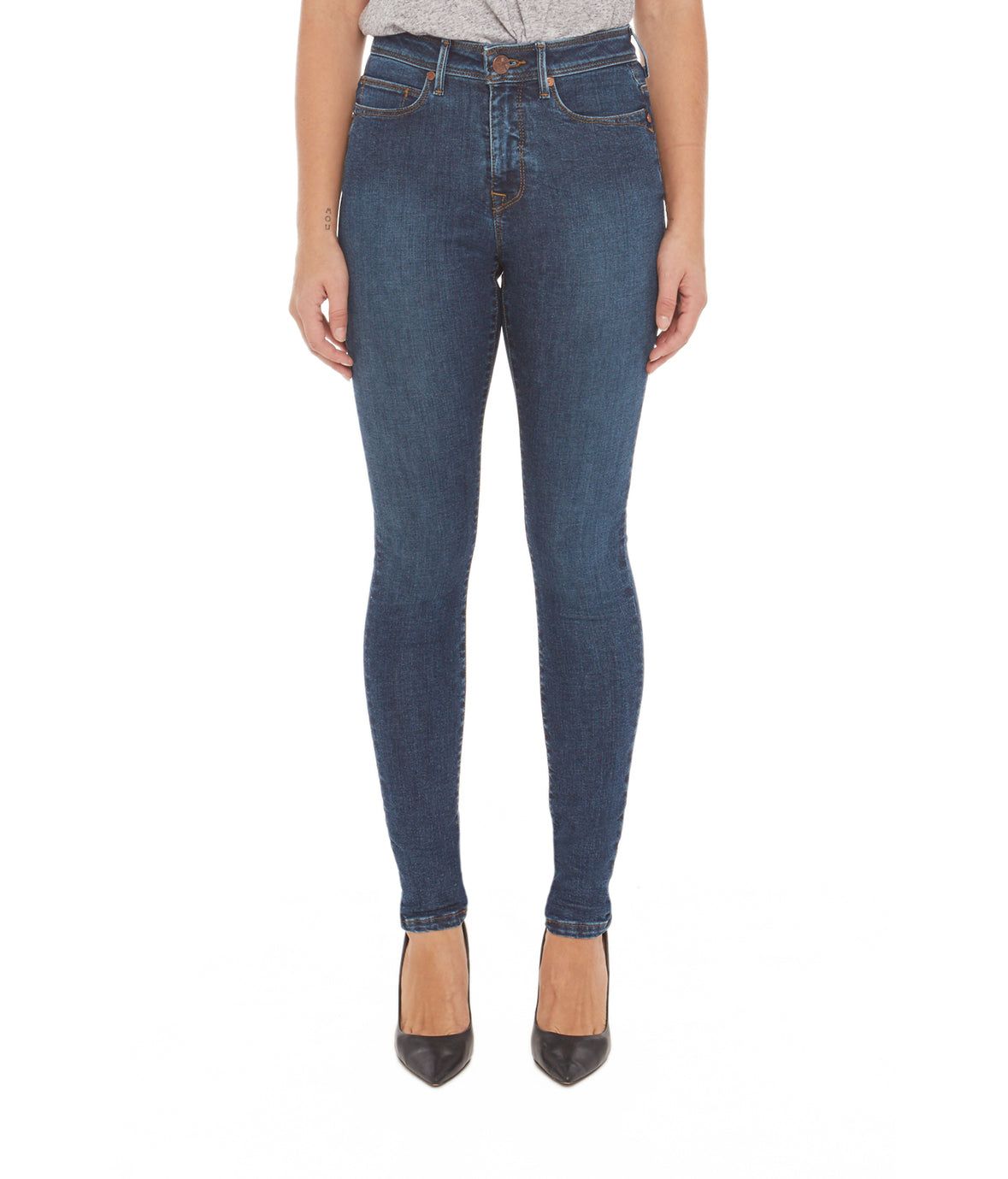 Alexa High-Rise Skinny Jeans sold by Lord & Taylor product image thumbnail 2