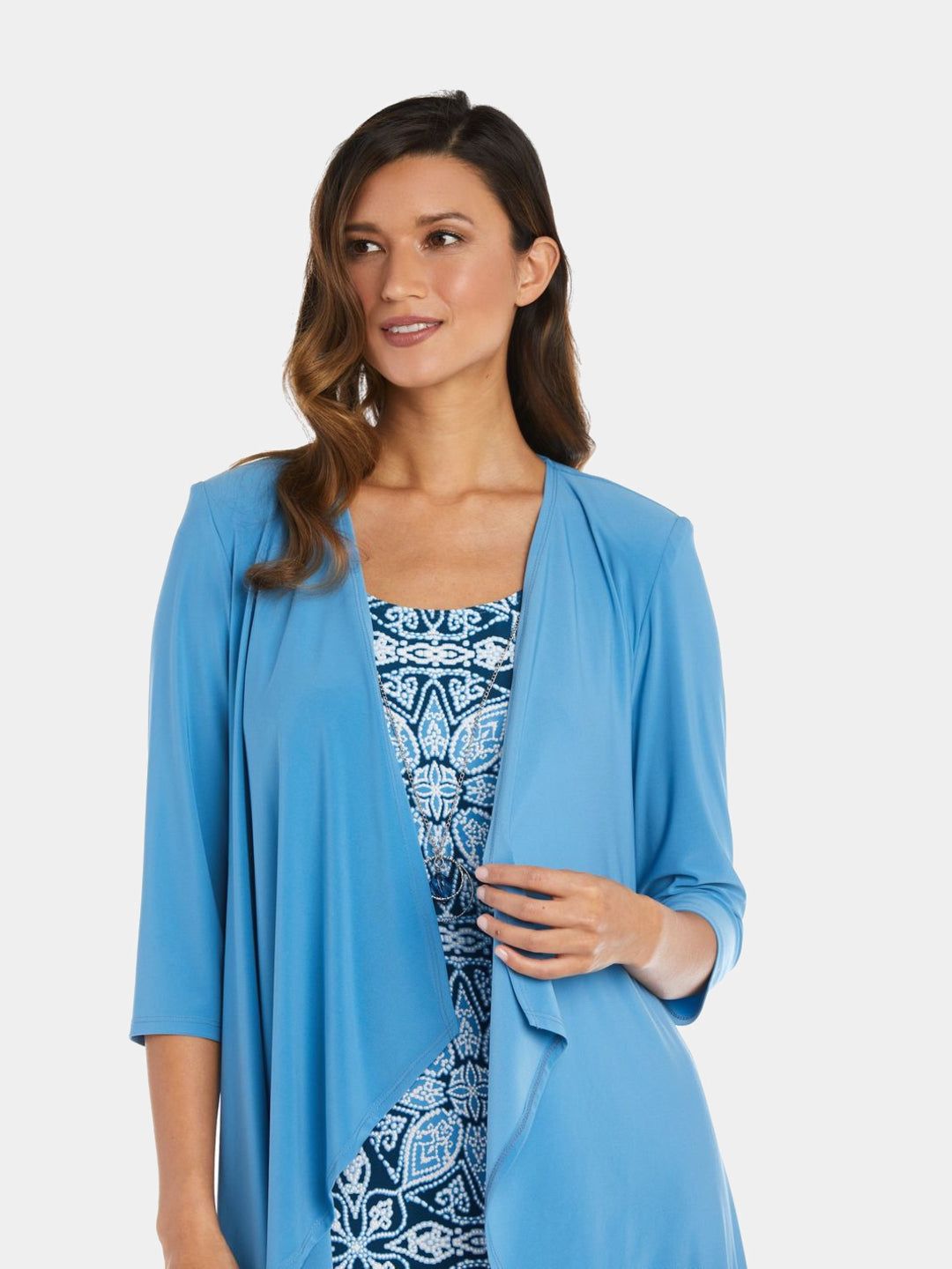 Two-Piece Puff Print Jacket Dress sold by Lord & Taylor product image thumbnail 8