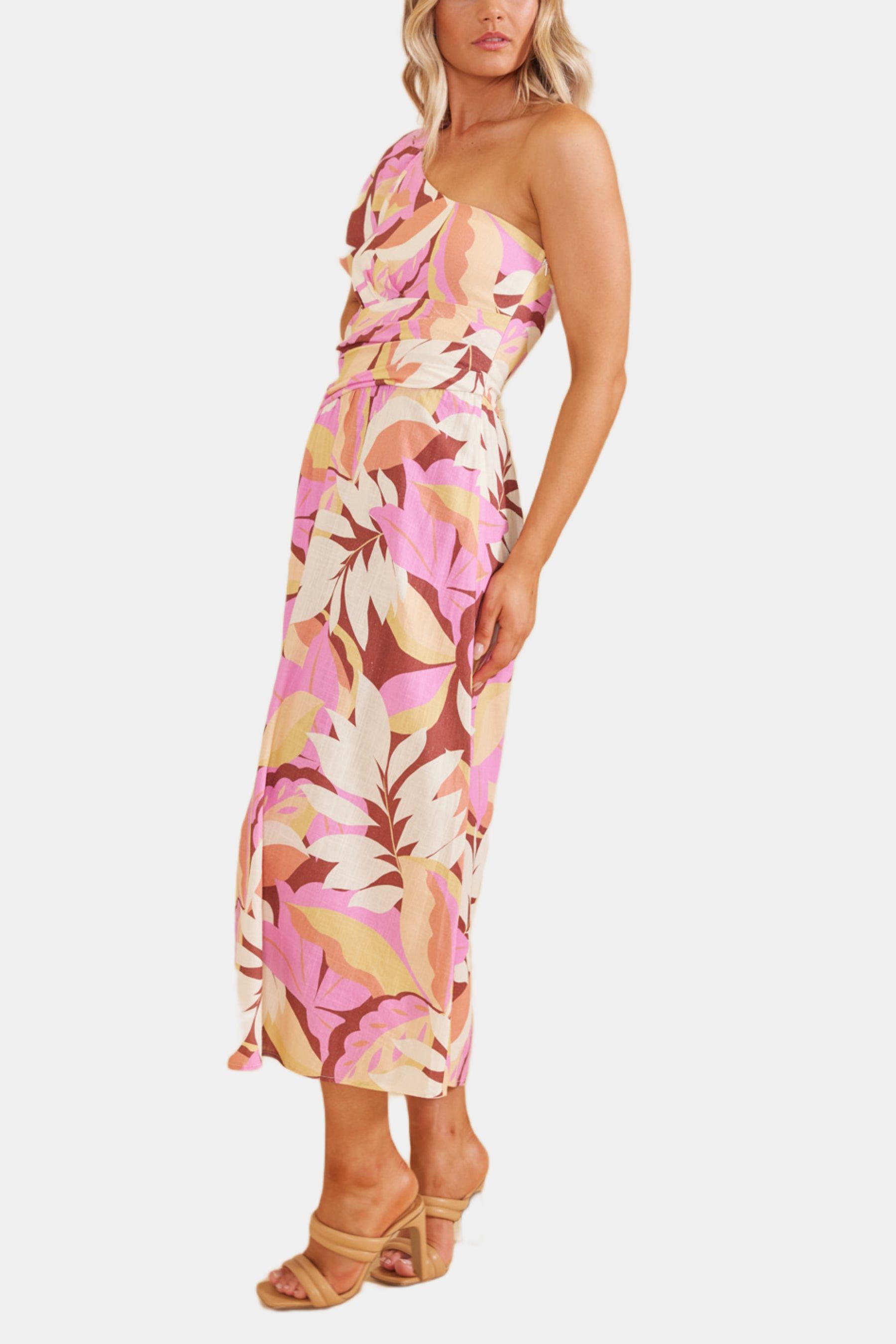 Kali One Shoulder Dress sold by Lord & Taylor product image thumbnail 3