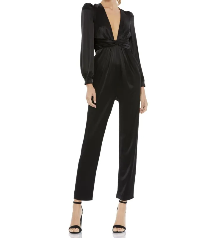 Long Sleeve Jumpsuit sold by Lord & Taylor