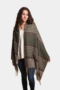 Herringbone Woven Fringe Scarf sold by Lord & Taylor