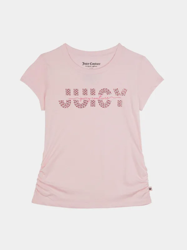 Girls Multi Stud Tee sold by Lord & Taylor