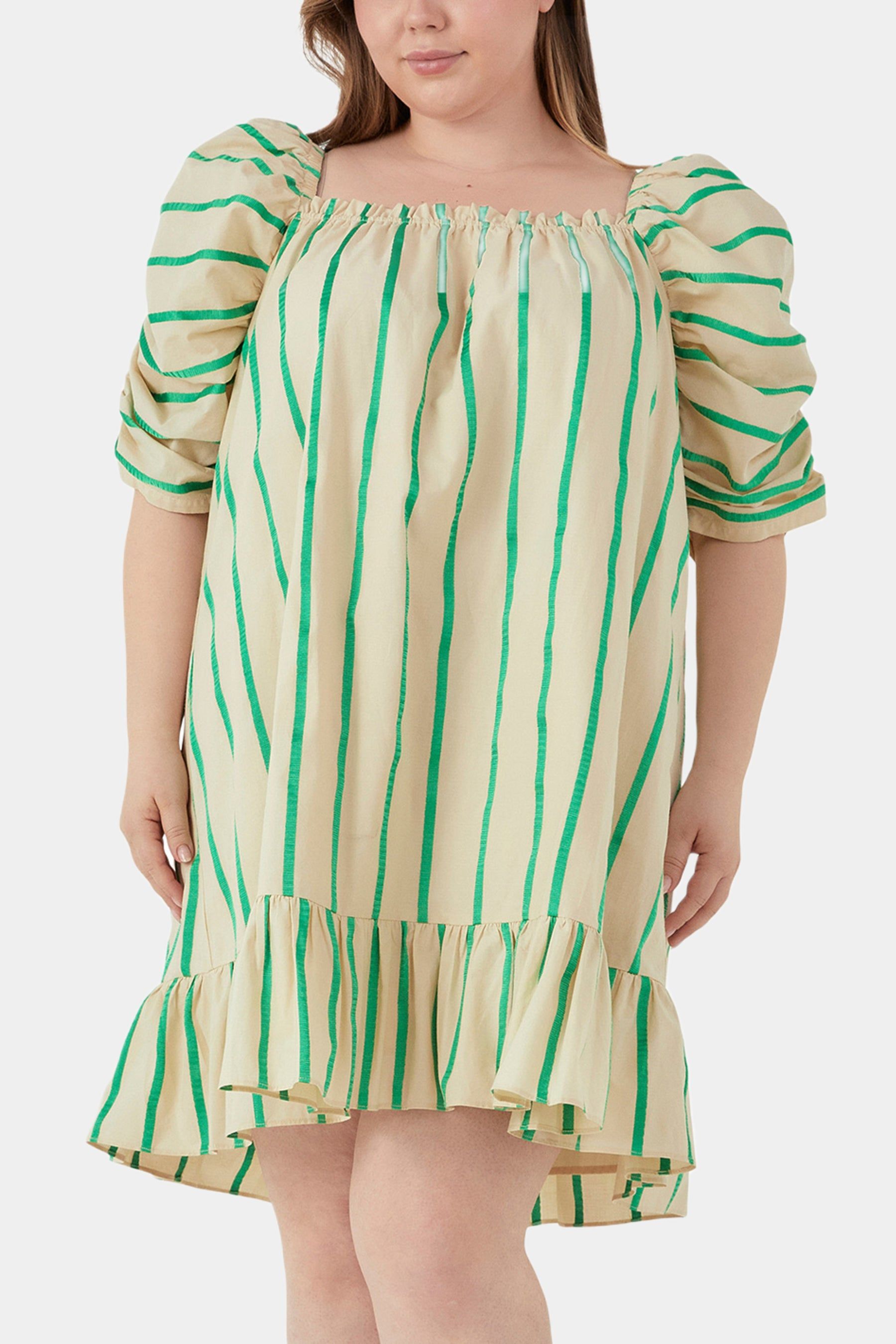 Stripe Babydoll Dress sold by Lord & Taylor