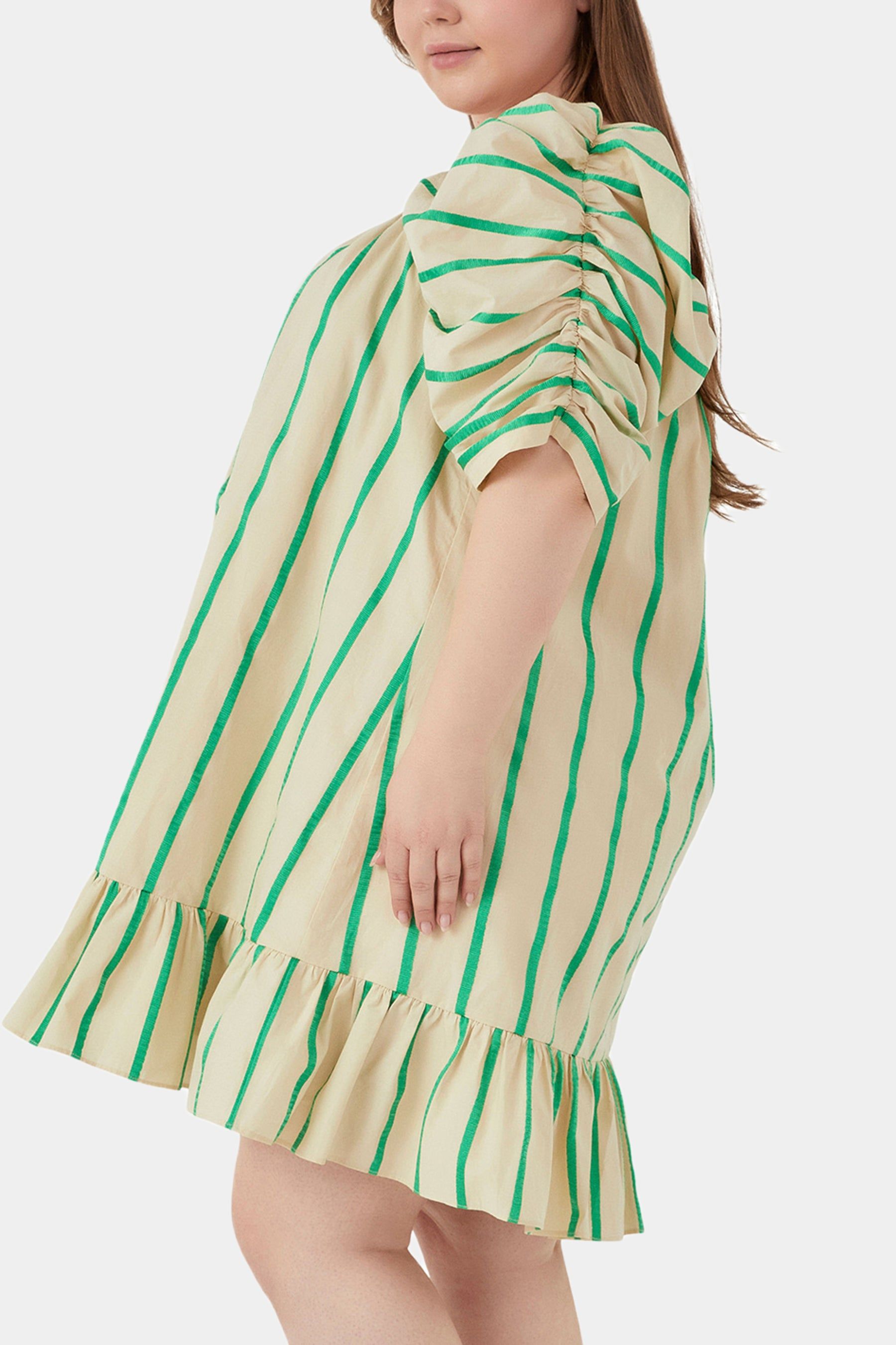 Stripe Babydoll Dress sold by Lord & Taylor product image thumbnail 3