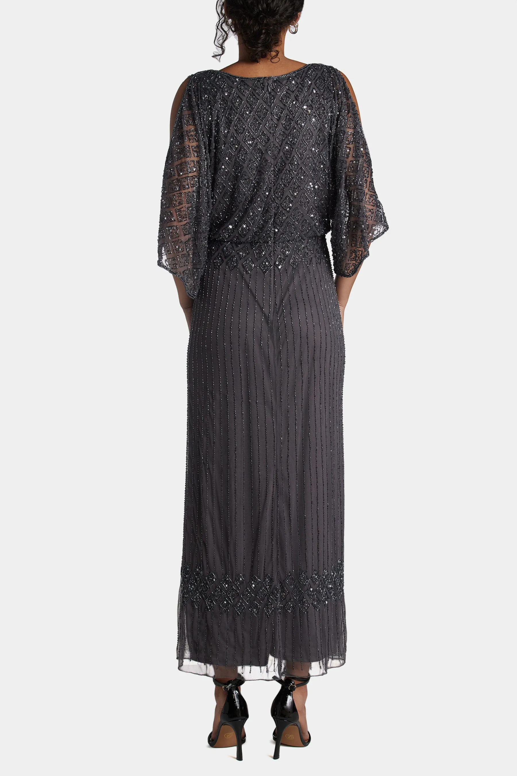 Cold Shoulder Blouson Dress sold by Lord & Taylor product image thumbnail 5