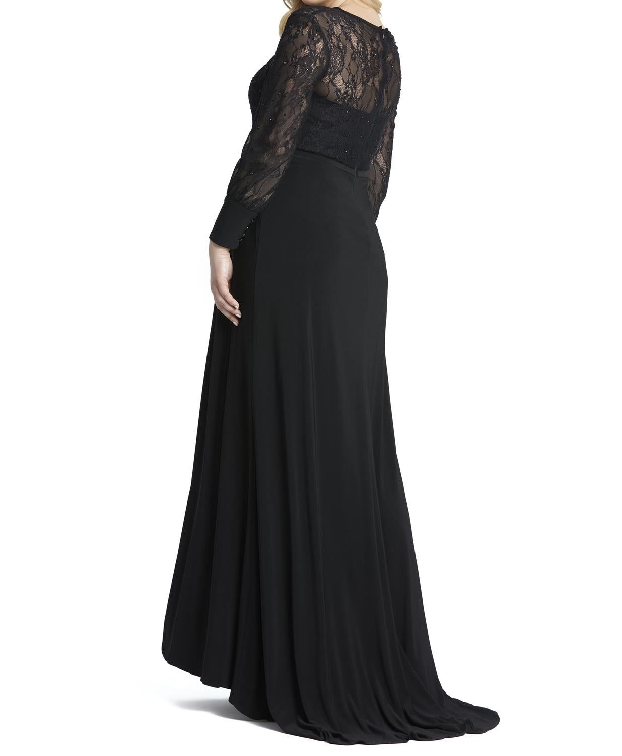 Lace & Jersey Gown sold by Lord & Taylor product image thumbnail 2