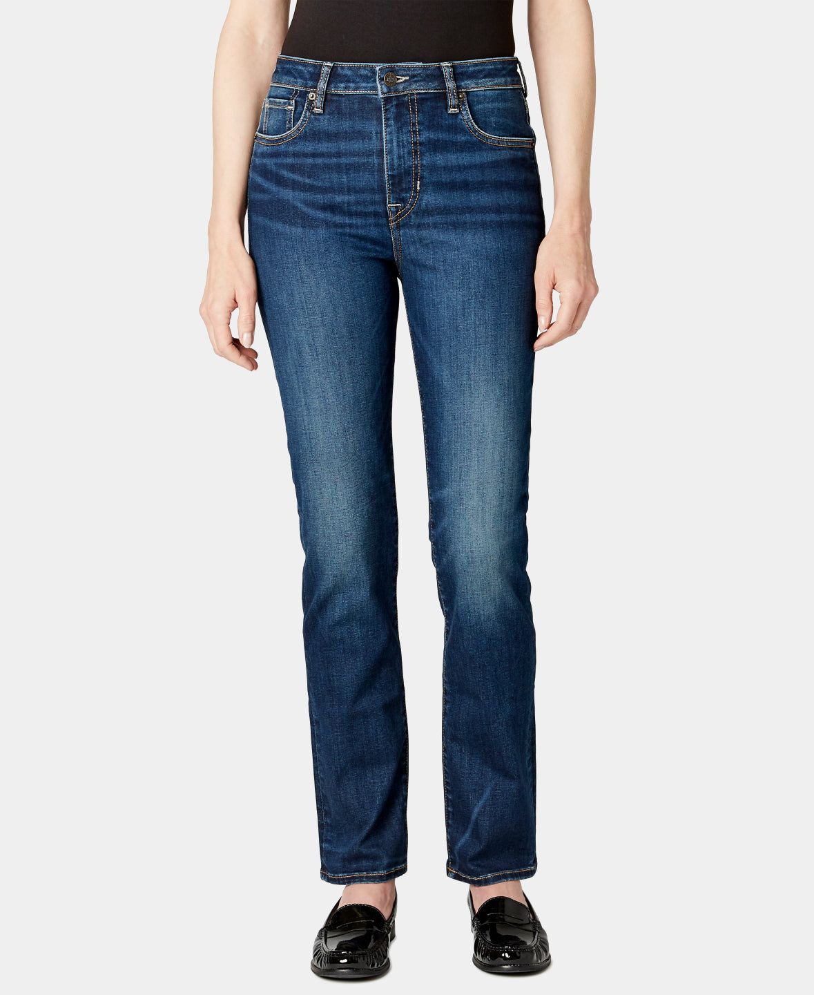 Jayden High Rise Straight Jeans sold by Lord & Taylor