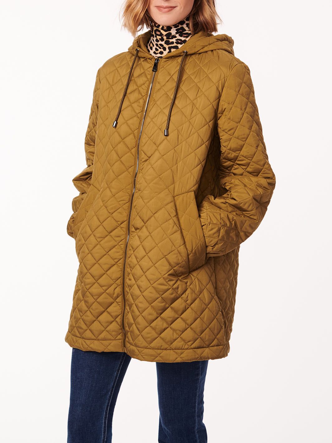 Quilted Swing Coat sold by Lord & Taylor