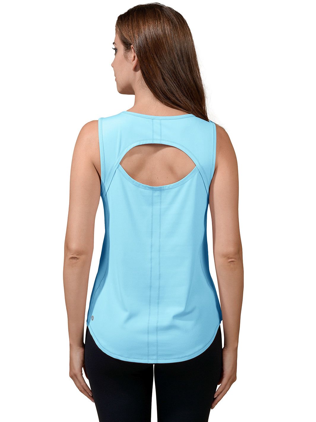 Back Open Mesh Contrast Tank Top sold by Lord & Taylor product image thumbnail 27