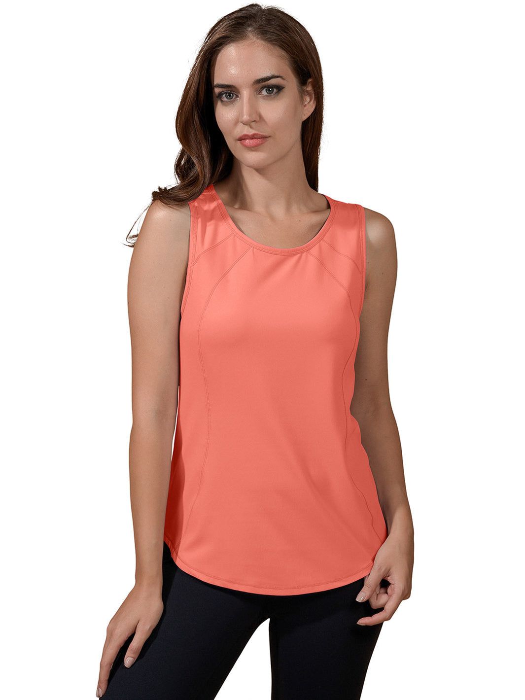 Back Open Mesh Contrast Tank Top sold by Lord & Taylor product image thumbnail 21