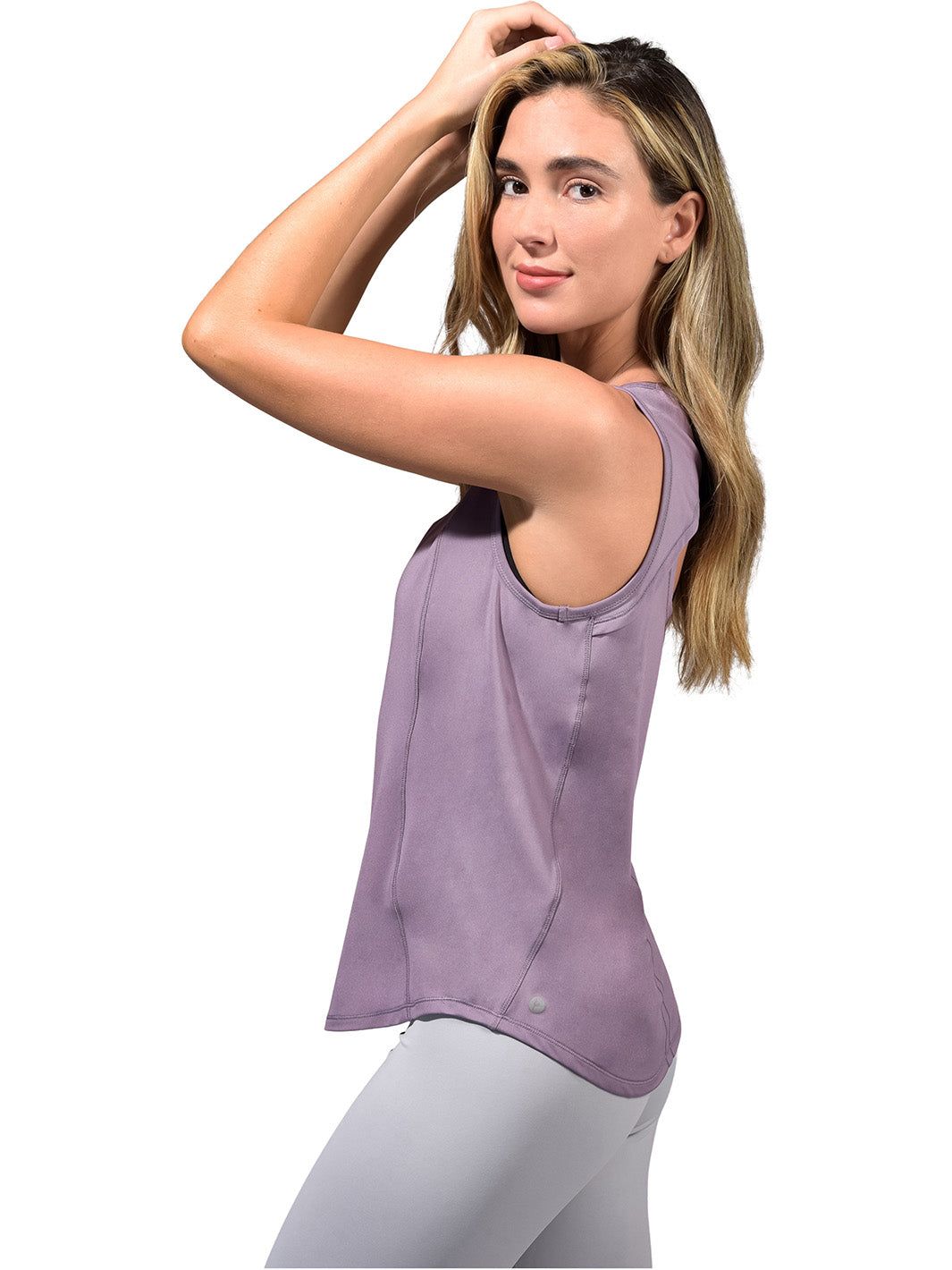 Back Open Mesh Contrast Tank Top sold by Lord & Taylor product image thumbnail 15