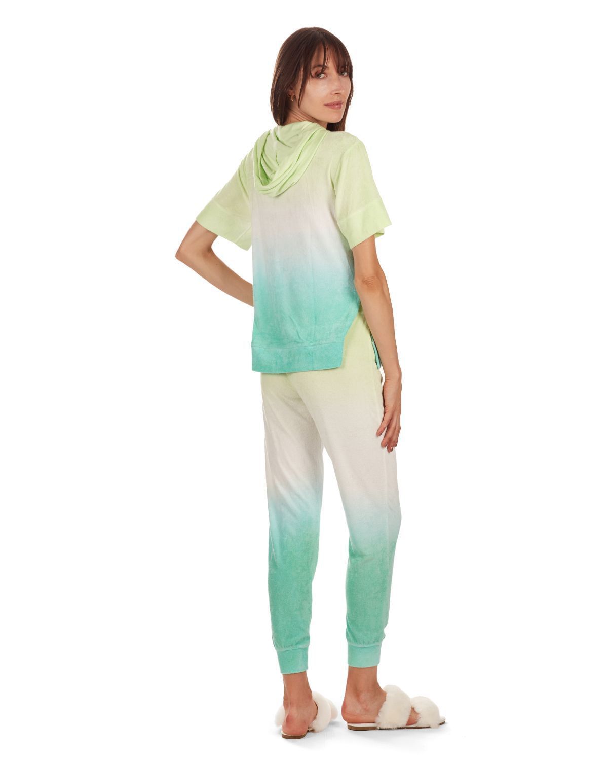 Dip Dye Yummy Terry Jogger sold by Lord & Taylor product image thumbnail 3