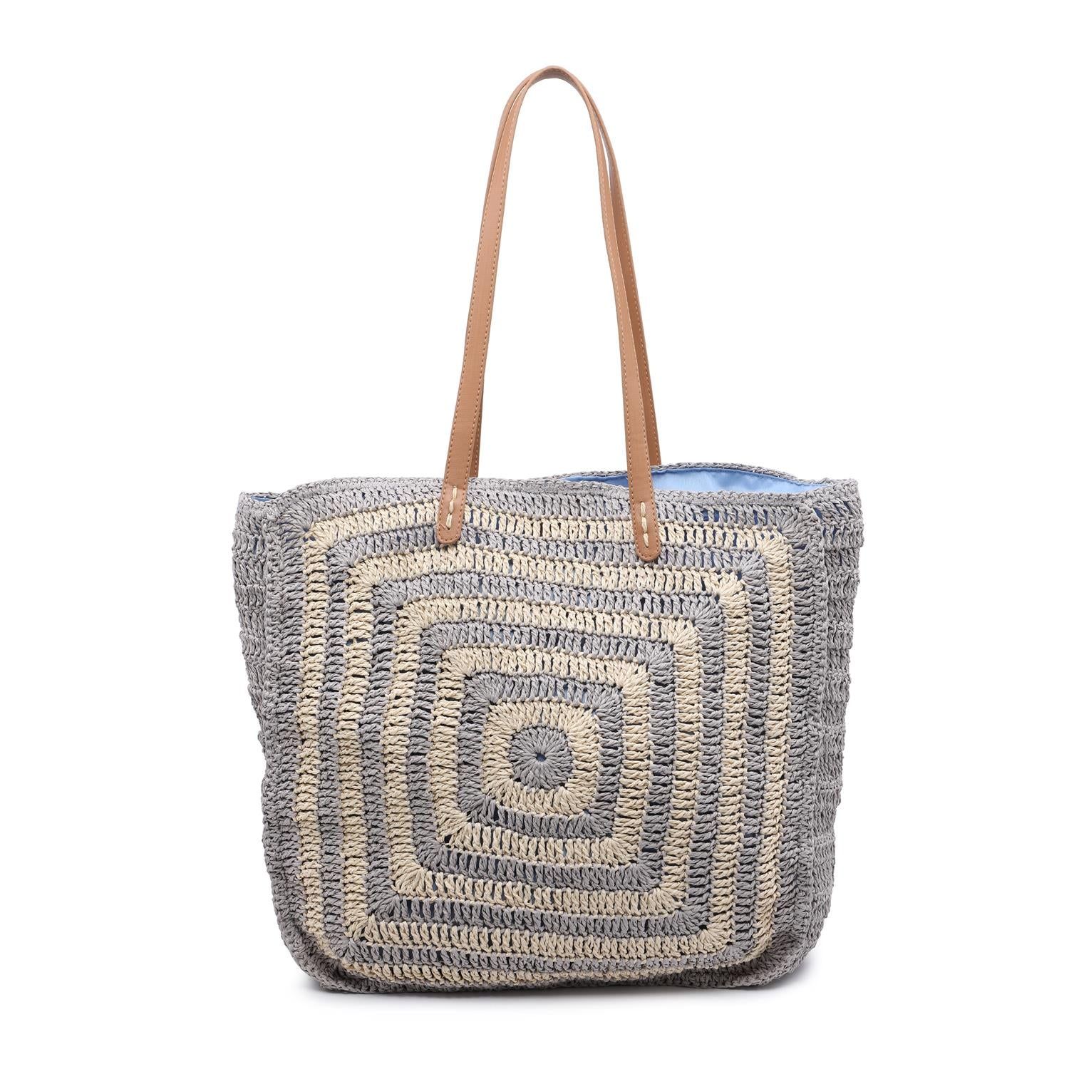 Multi Straw Tote Bag sold by Lord & Taylor product image thumbnail 4