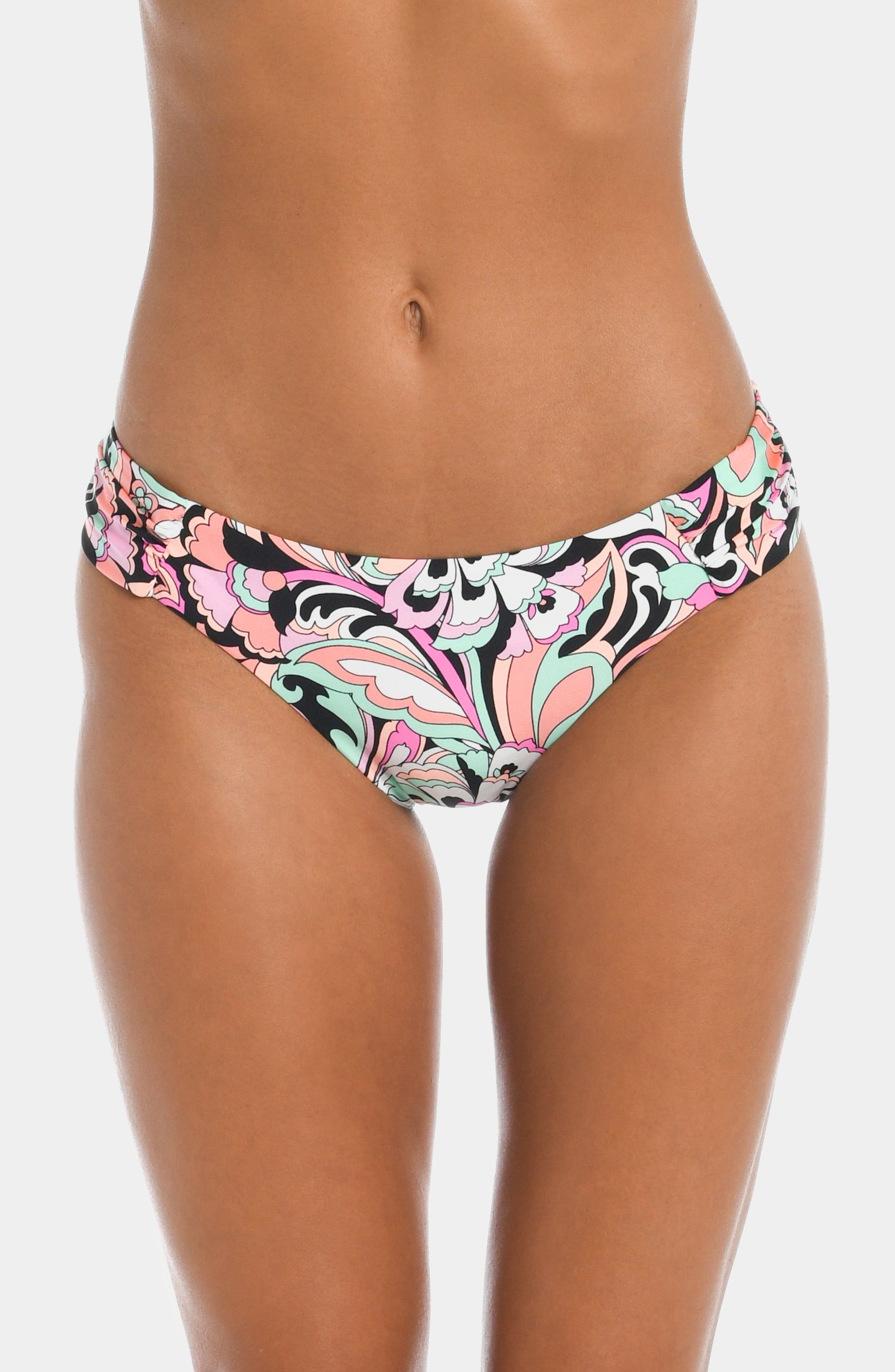 Paisley Shirred Side Hipster Bottom sold by Lord & Taylor