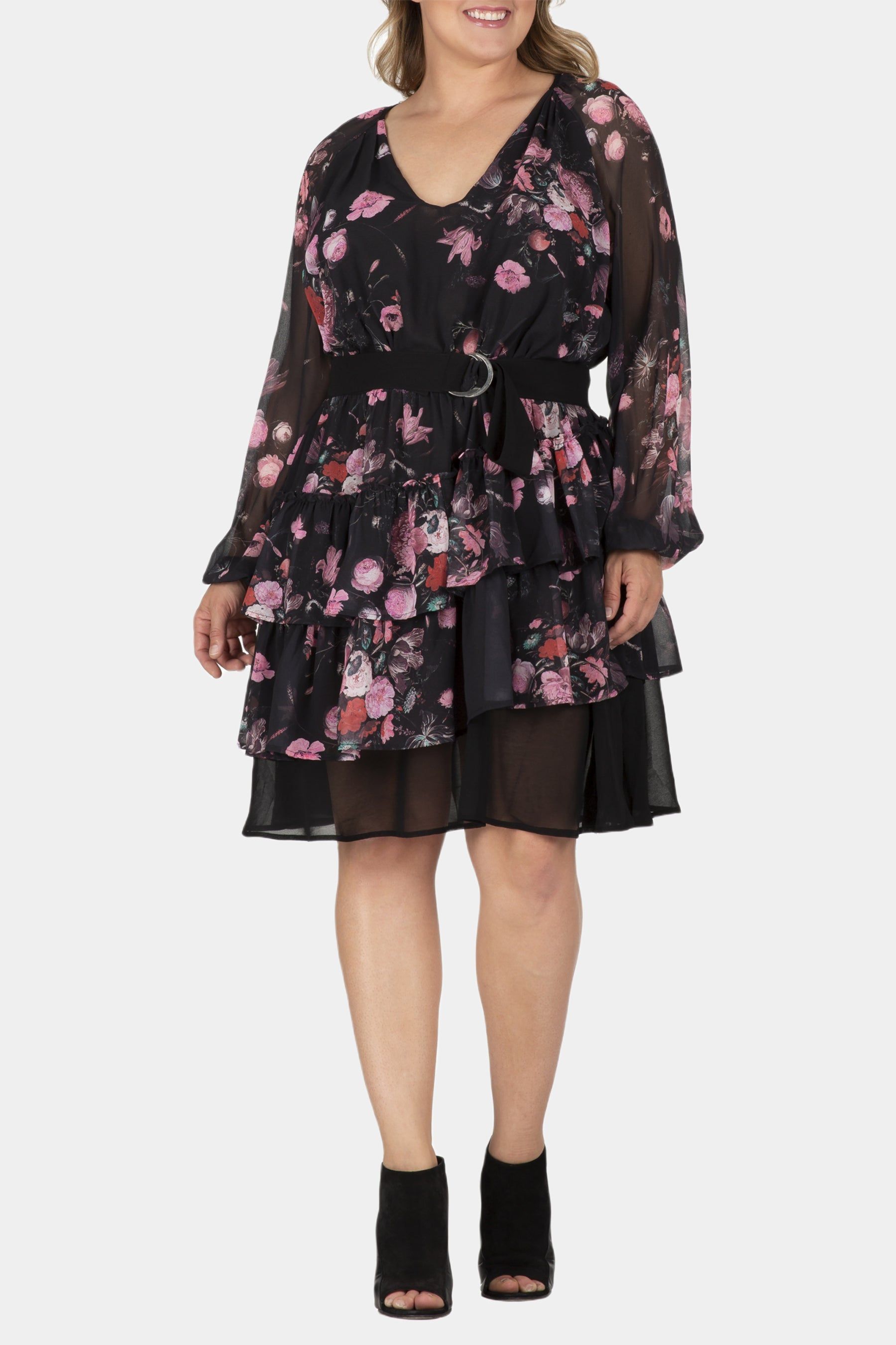 Miranda Women's Mini Floral Printed Swing Dress sold by Lord & Taylor