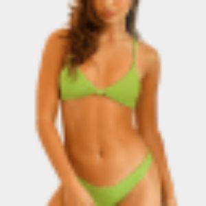 Zen Avocado Bikini Top sold by Lord & Taylor