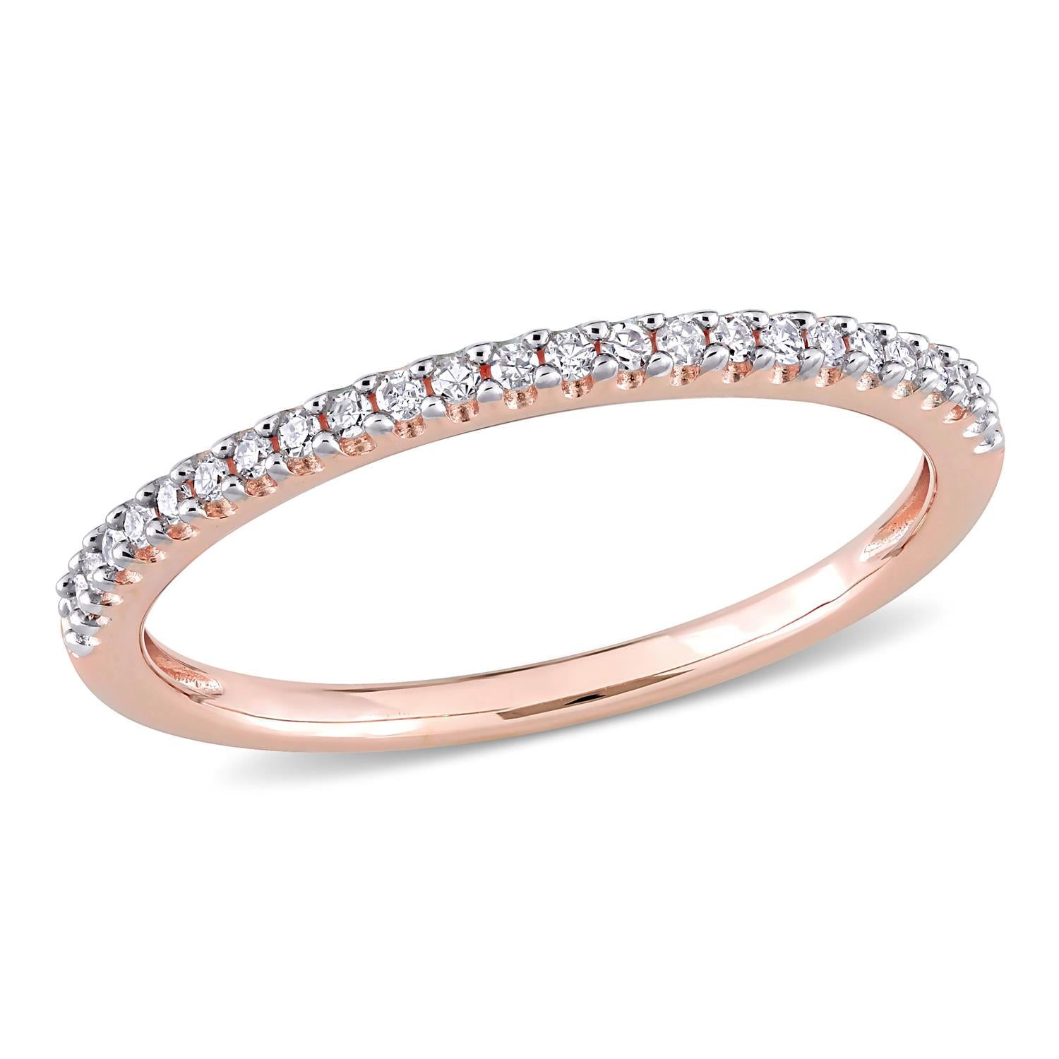 14k Rose Gold Diamond Ring sold by Lord & Taylor product image thumbnail 6