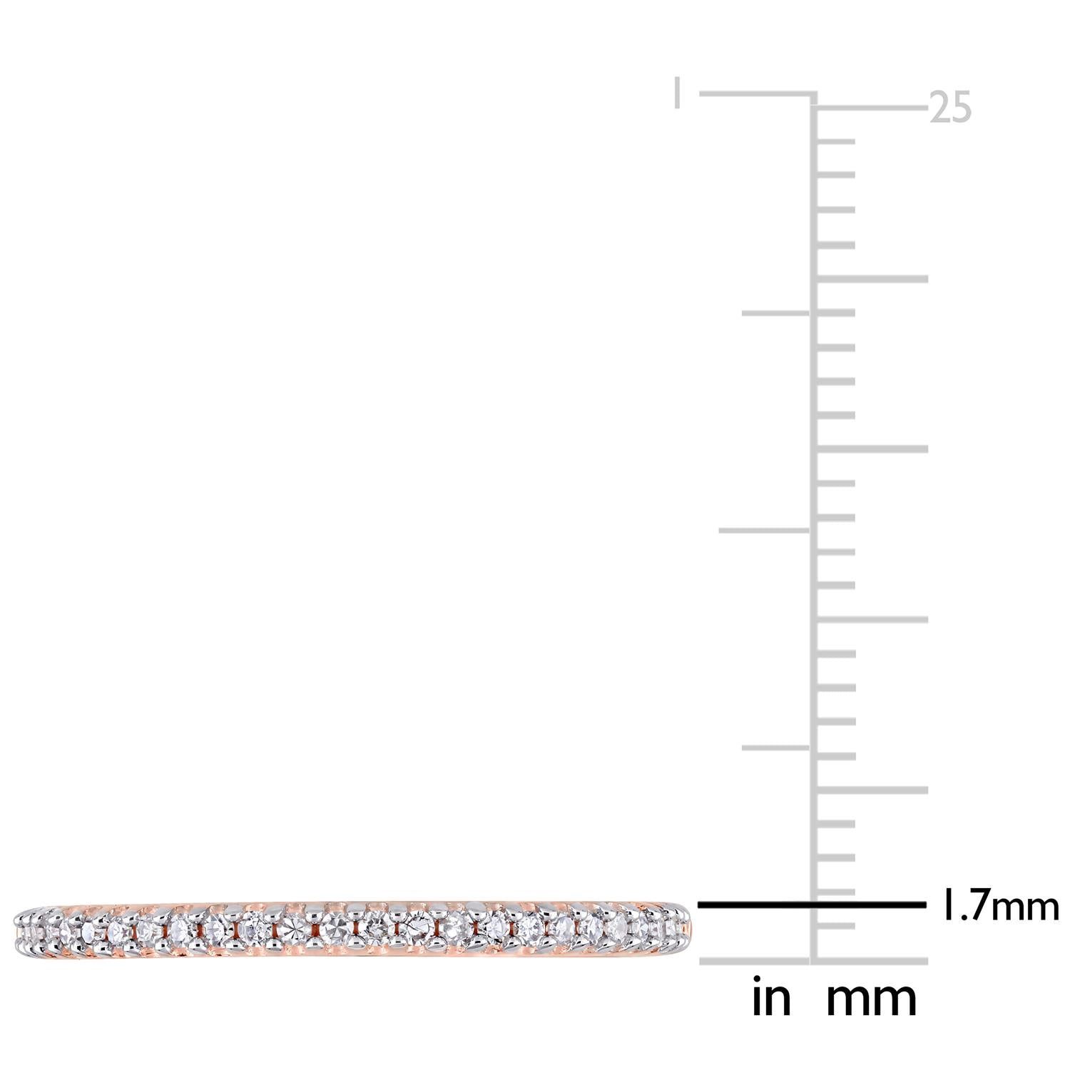 14k Rose Gold Diamond Ring sold by Lord & Taylor product image thumbnail 4