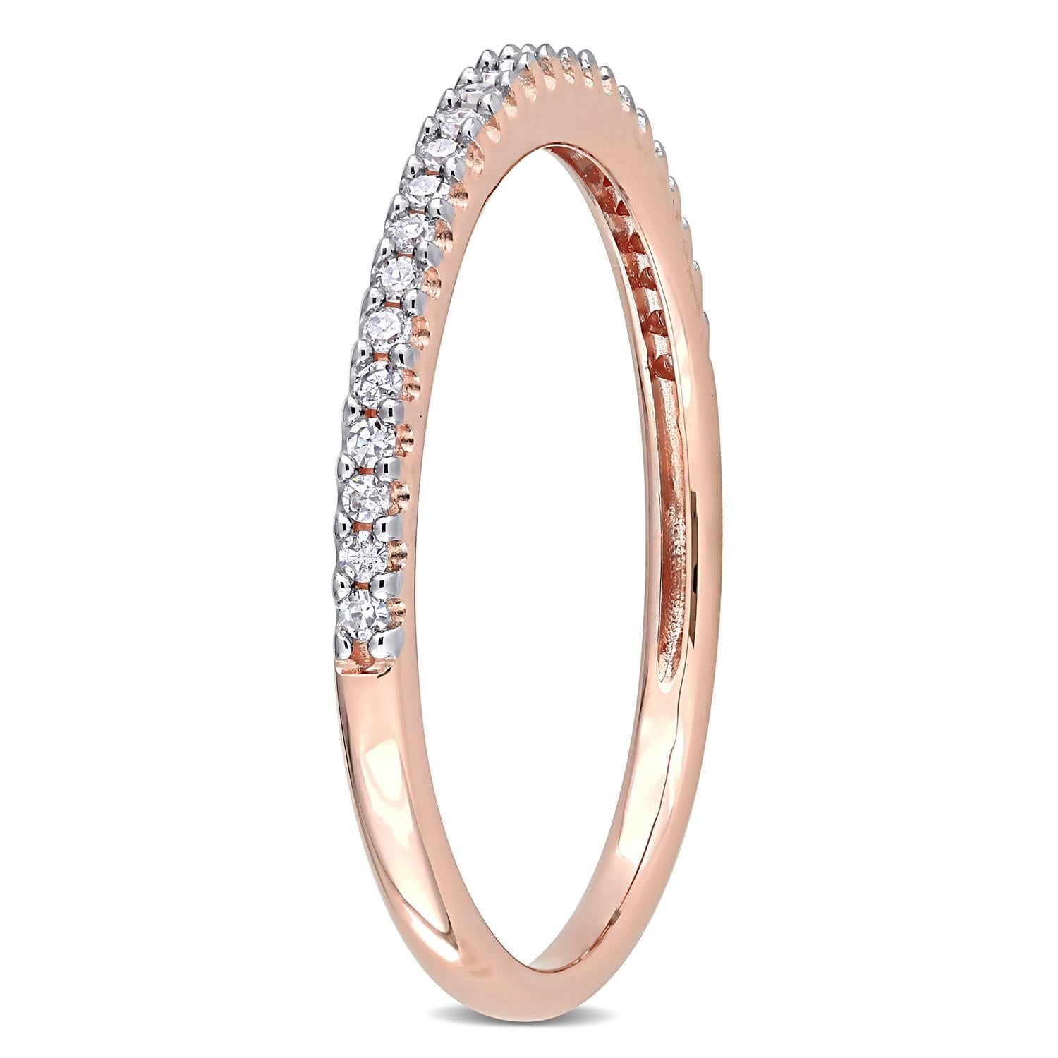 14k Rose Gold Diamond Ring sold by Lord & Taylor product image thumbnail 2