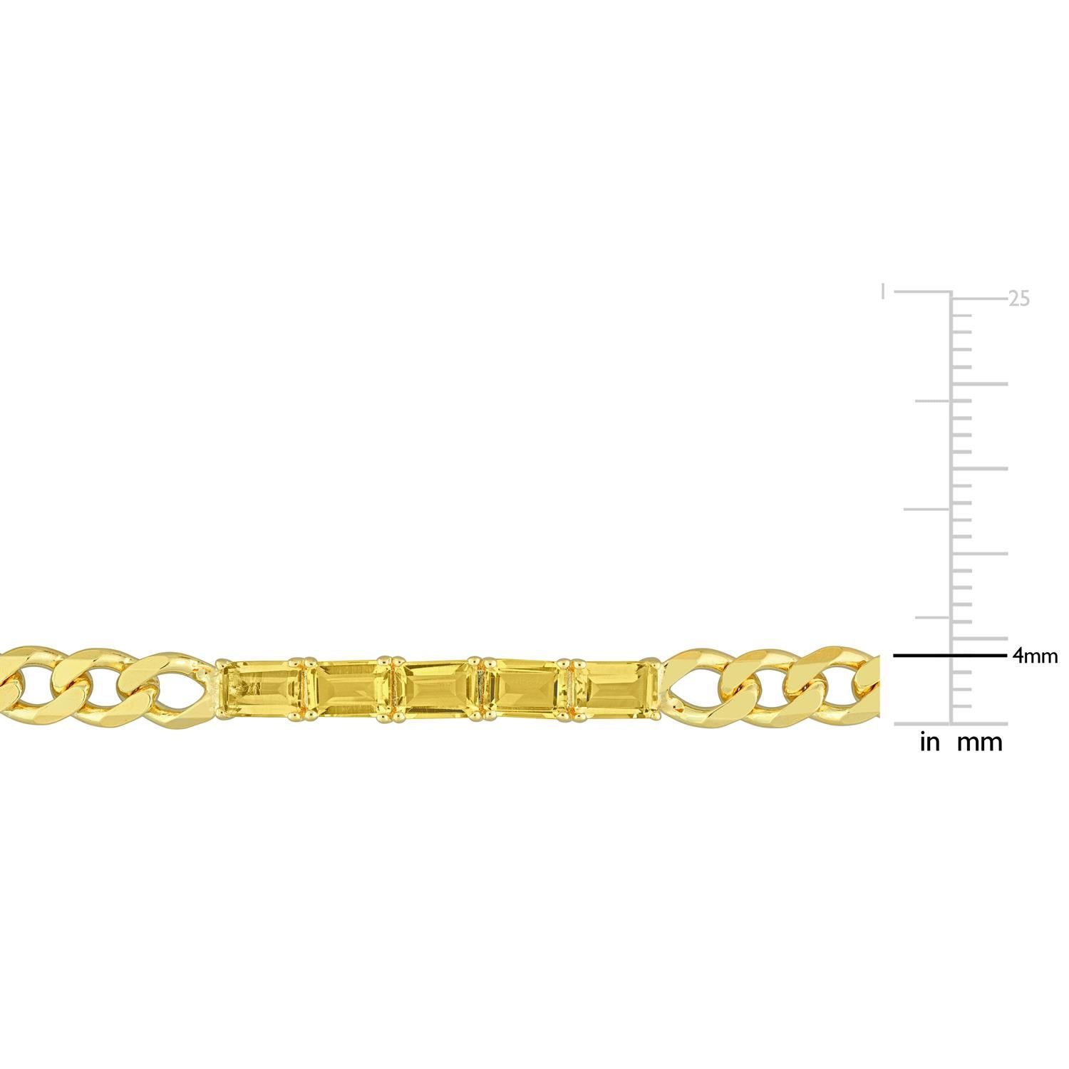 Citrine Birthstone Link Bracelet sold by Lord & Taylor product image thumbnail 3