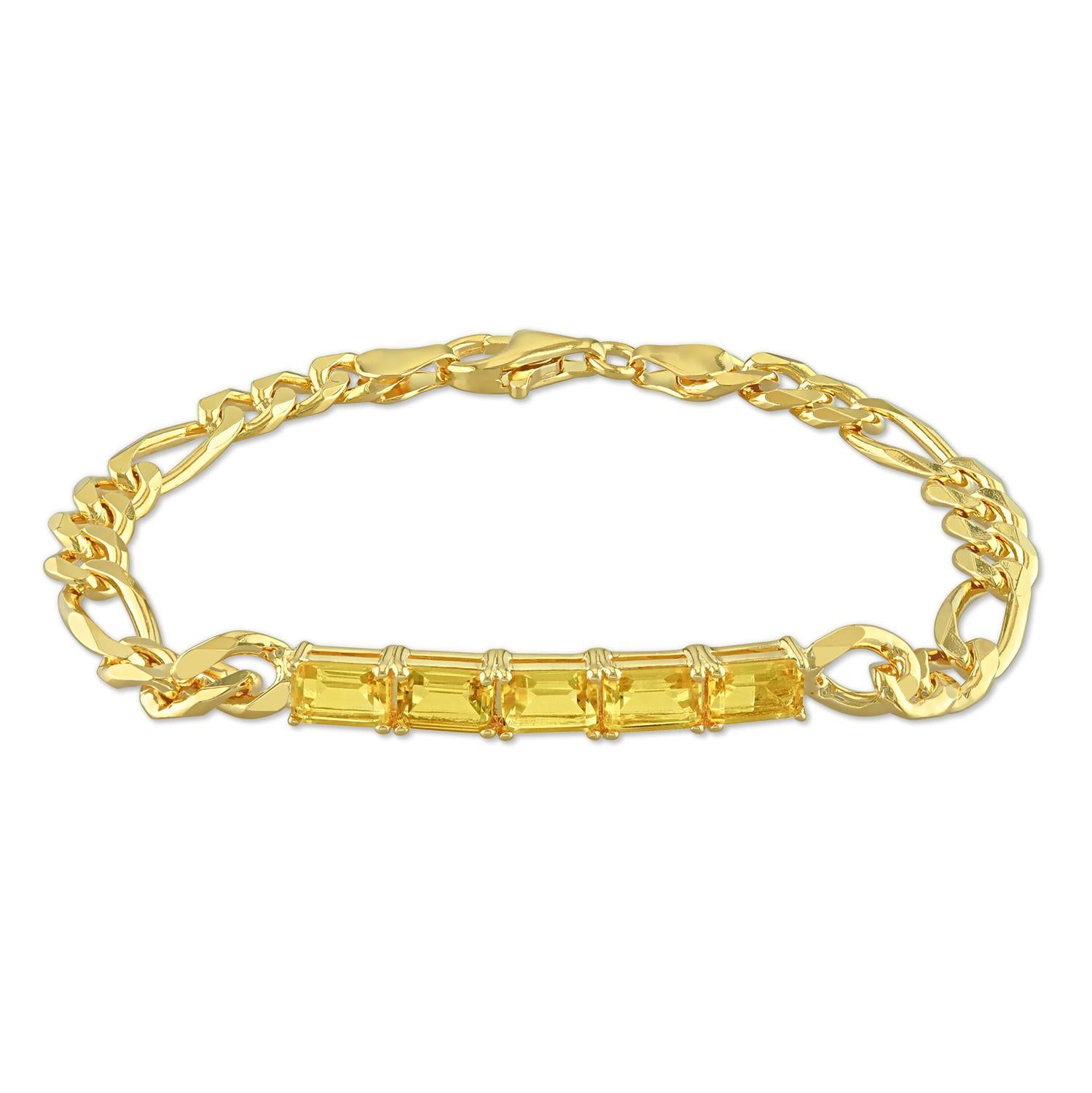 Citrine Birthstone Link Bracelet sold by Lord & Taylor product image thumbnail 6