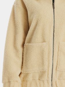 Long Sherpa Teddy Jacket sold by Lord & Taylor