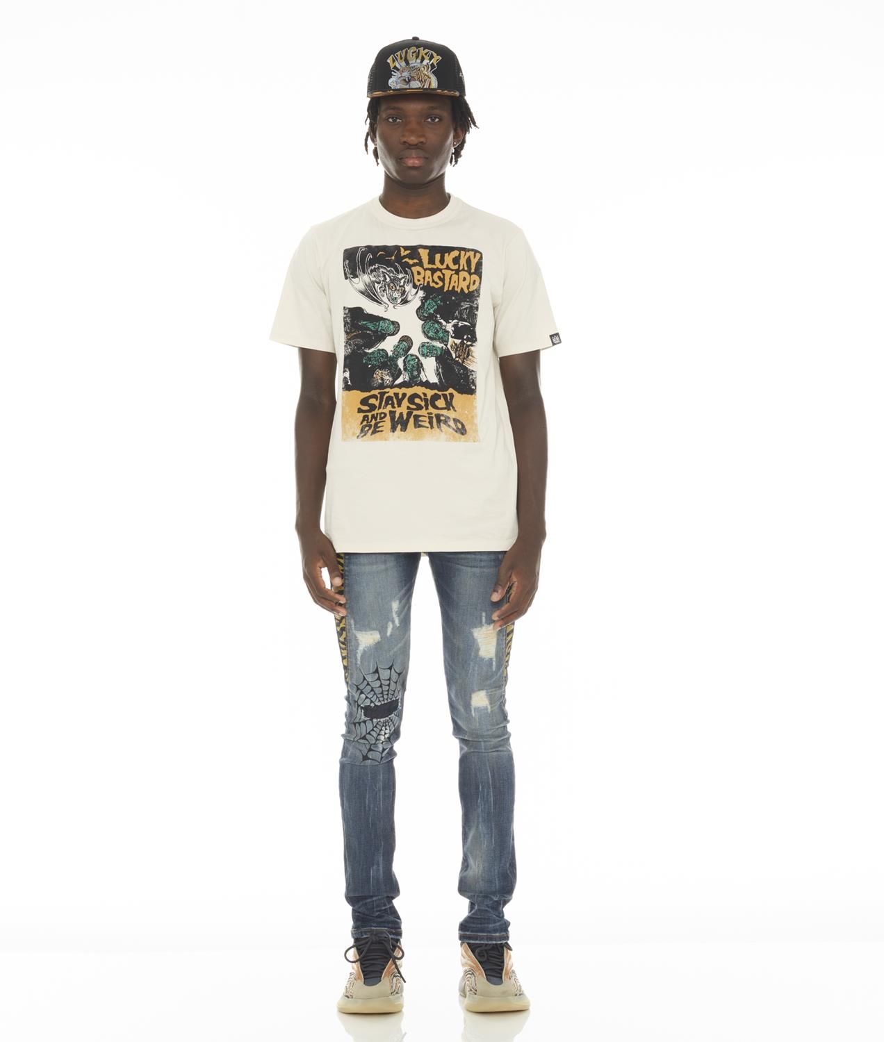 InchLucky Bastard TigerInch Graphic T-Shirt sold by Lord & Taylor product image thumbnail 3