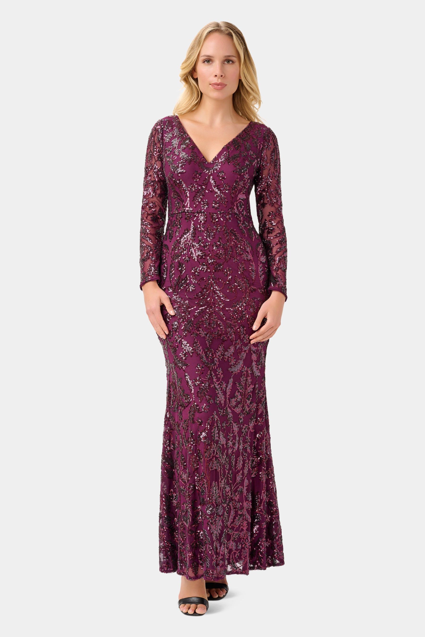Stretch Sequin Gown sold by Lord & Taylor