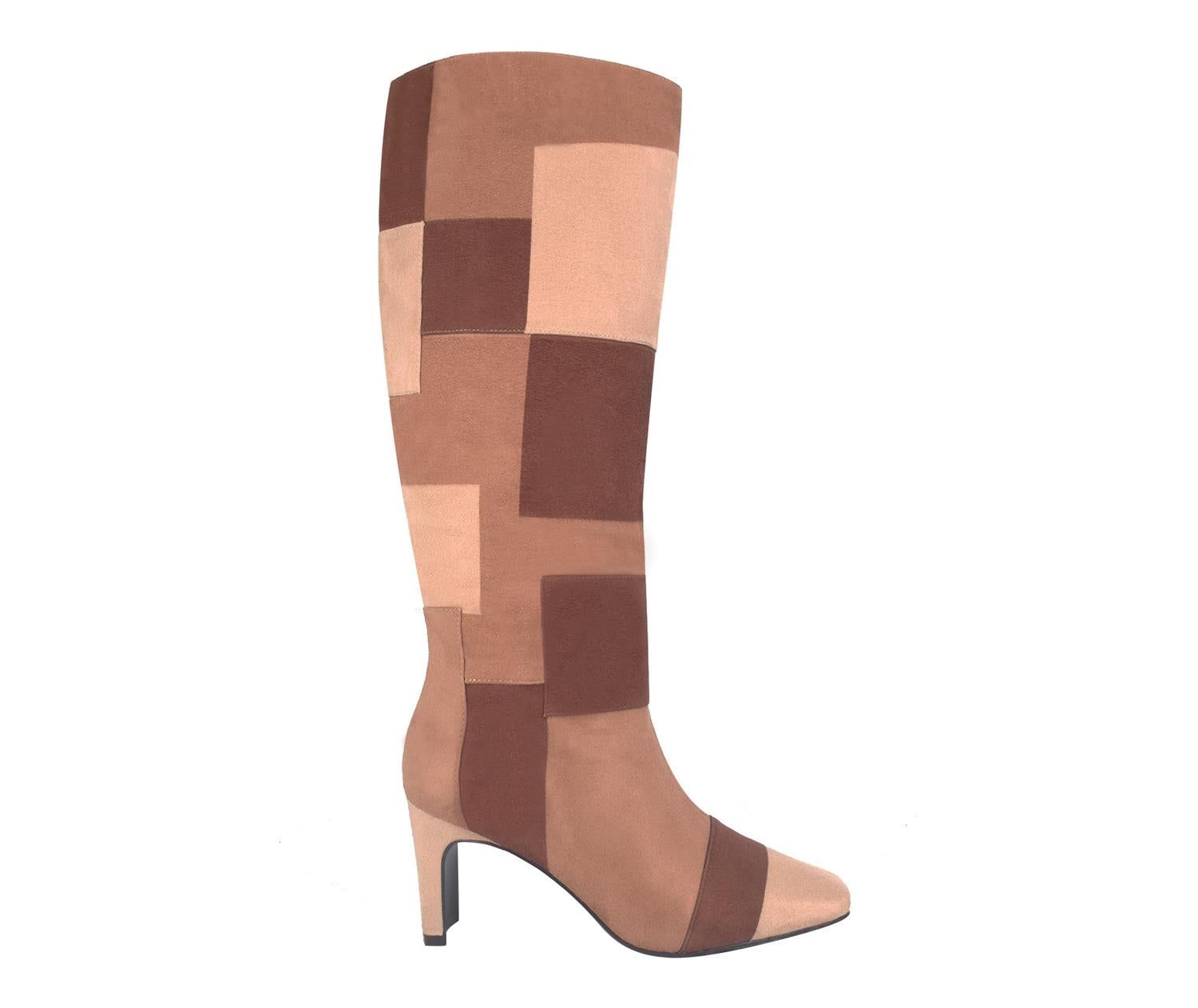 Vandie Patchwork Boots sold by Lord & Taylor product image thumbnail 2