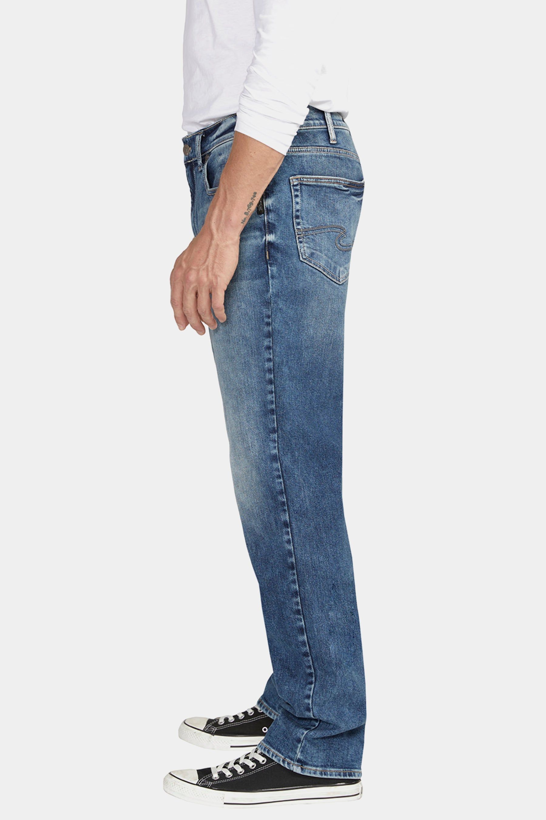Eddie Athletic Fit Tapered Leg Jeans sold by Lord & Taylor product image thumbnail 4