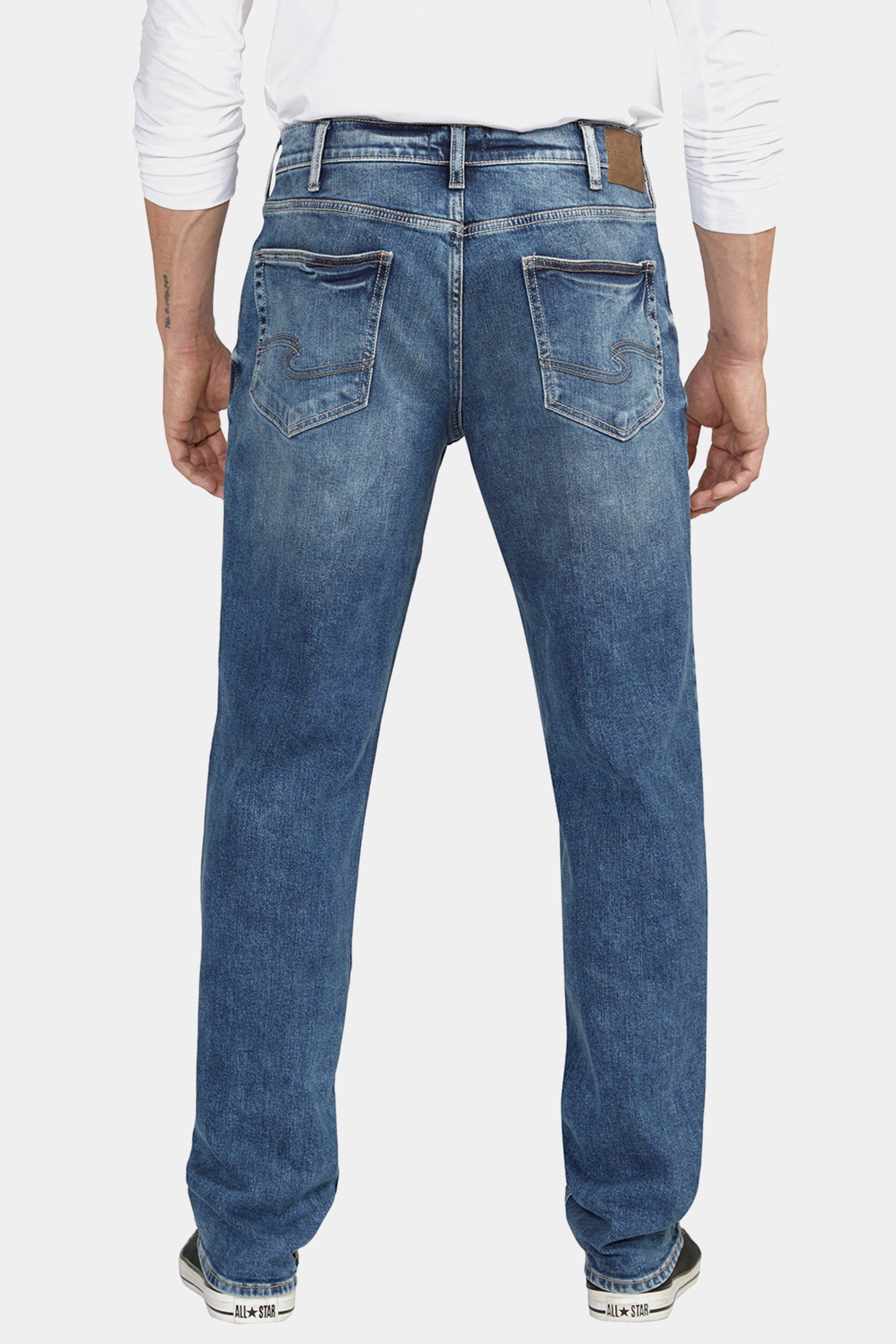 Eddie Athletic Fit Tapered Leg Jeans sold by Lord & Taylor product image thumbnail 2