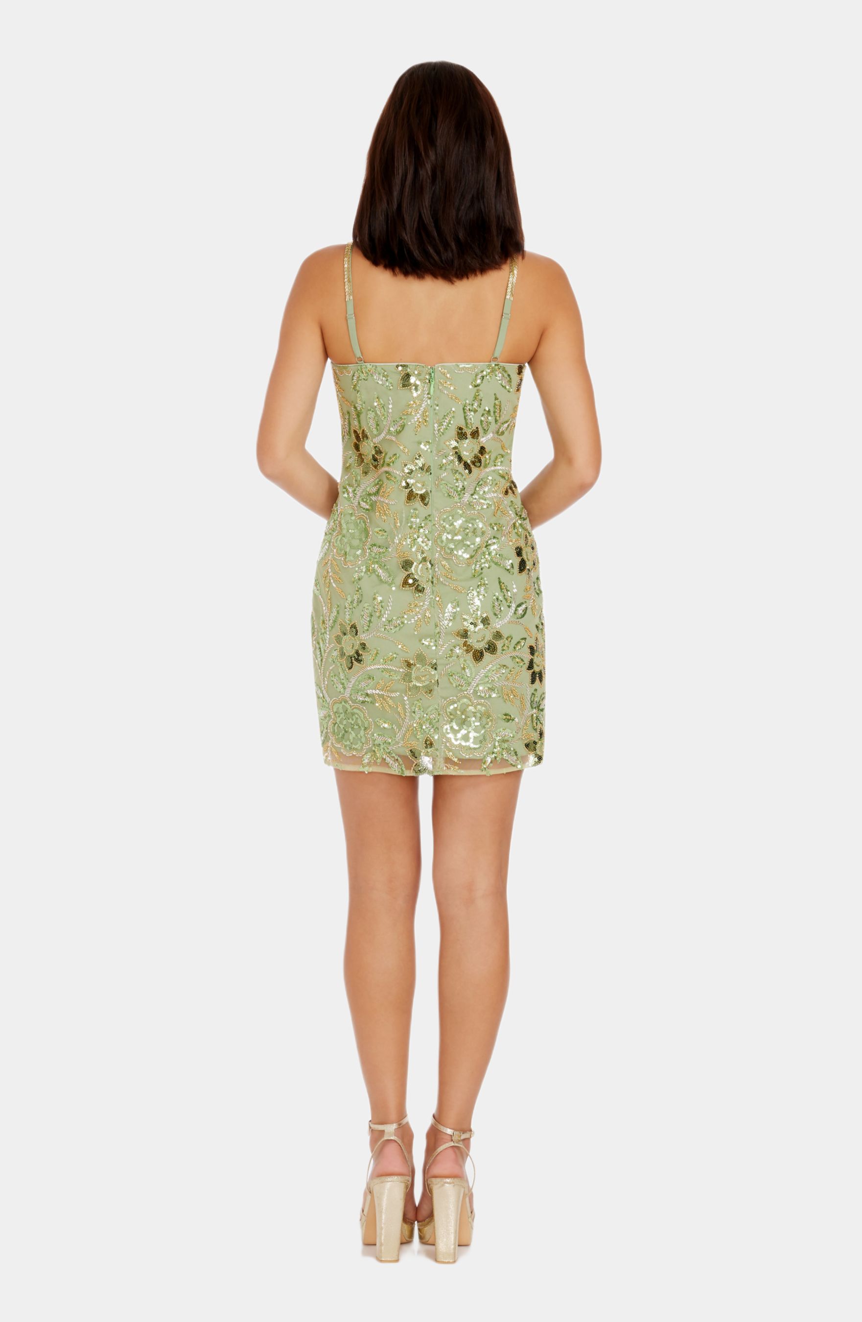 Anya Sleeveless V Neck Tank Mini Dress sold by Lord & Taylor product image thumbnail 3