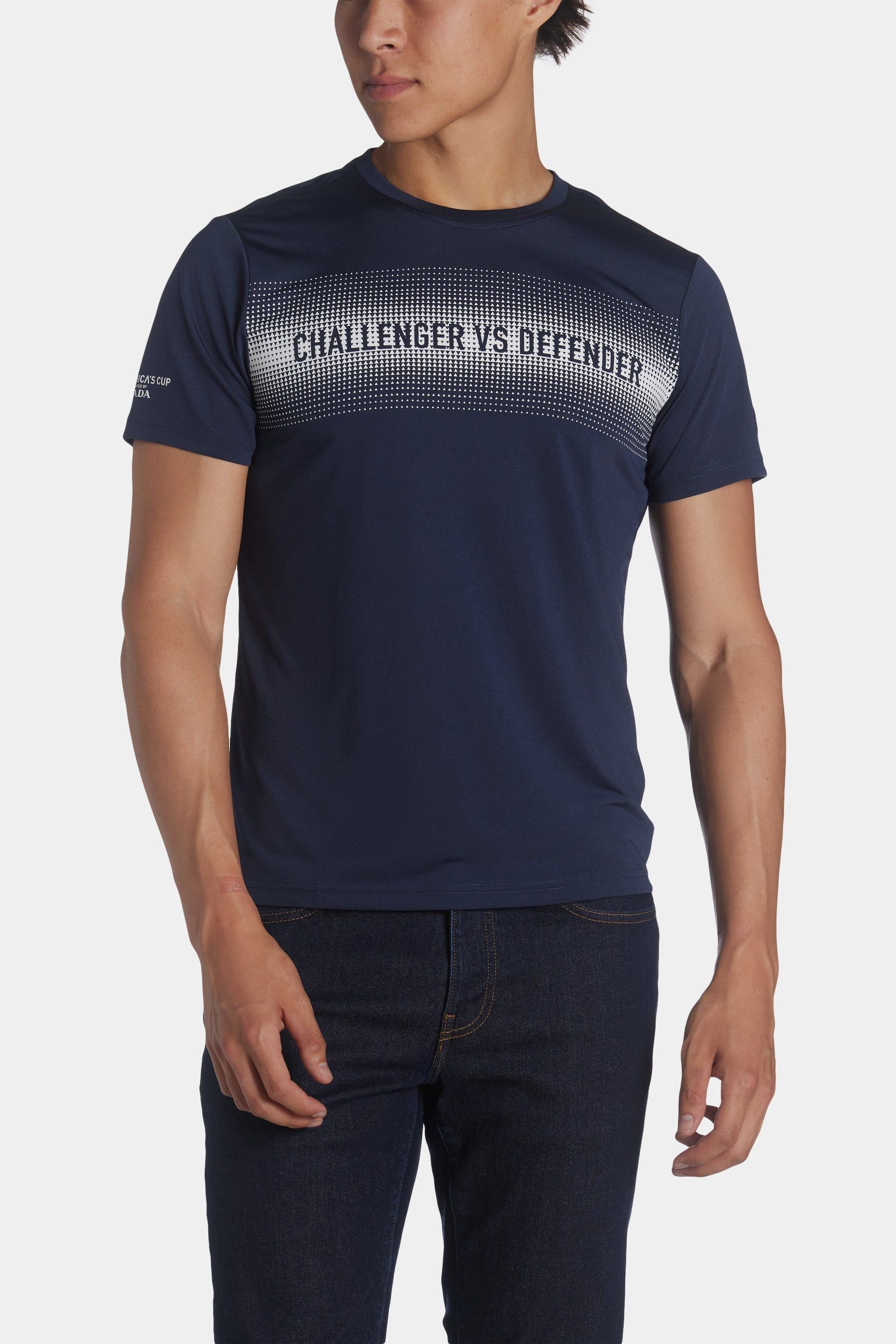 Prada X North Sails Crew Neck T-Shirt sold by Lord & Taylor product image thumbnail 6