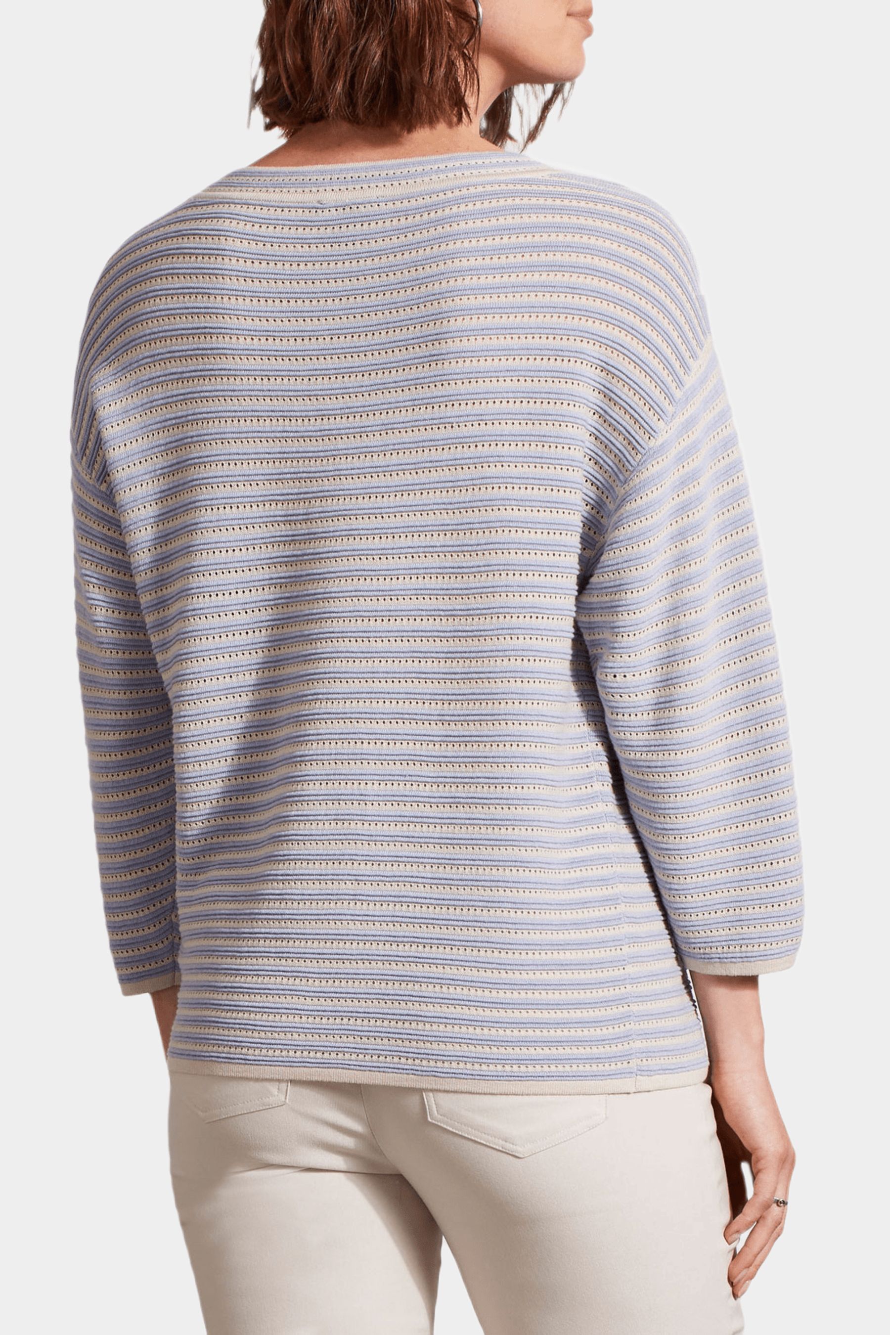 Textured Stripe Sweater sold by Lord & Taylor product image thumbnail 3
