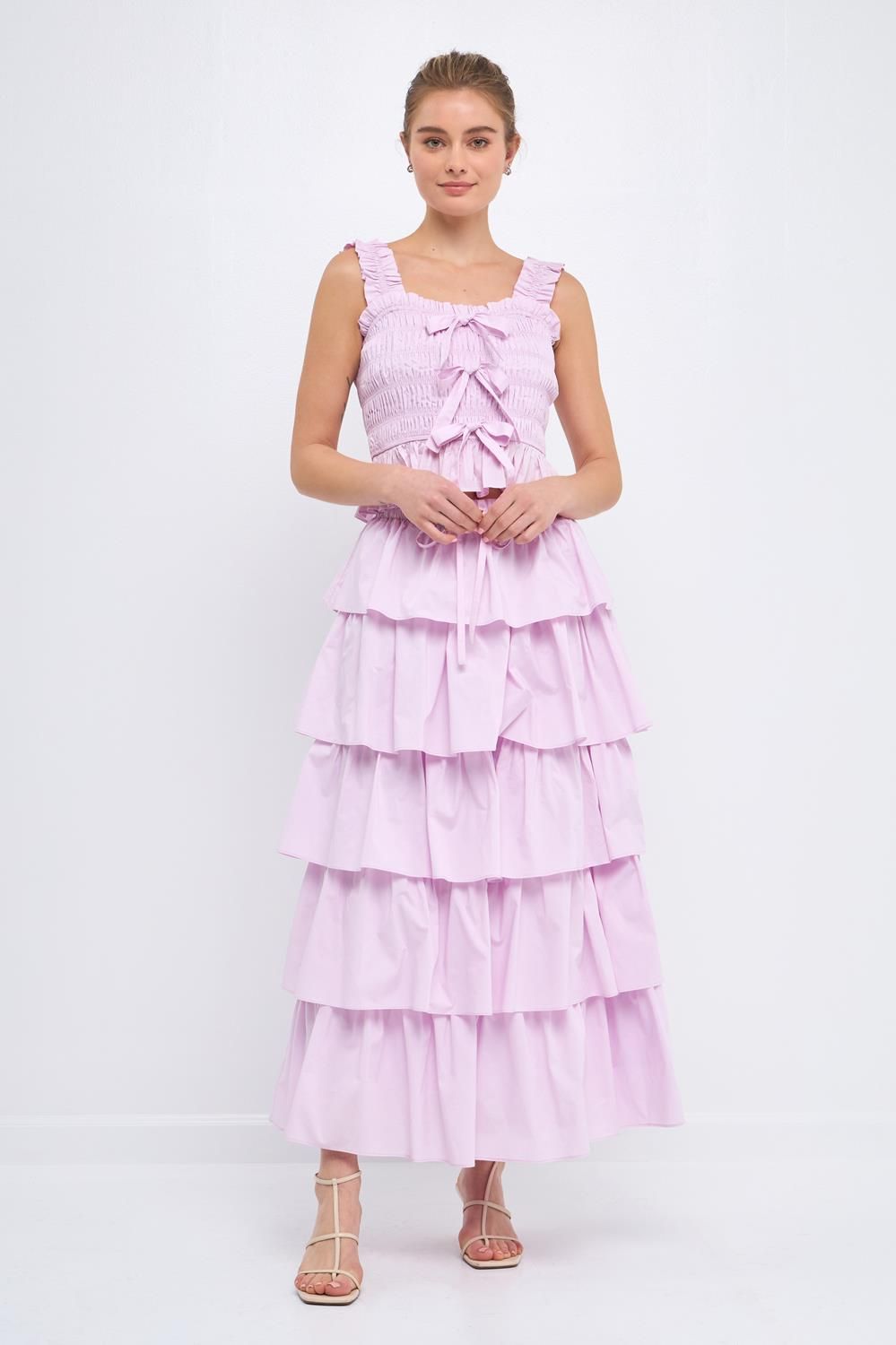 Tiered Maxi Skirt sold by Lord & Taylor product image thumbnail 5