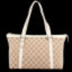 D-Gold GG Canvas Tote Bag sold by Lord & Taylor