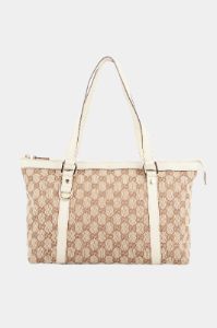 D-Gold GG Canvas Tote Bag sold by Lord & Taylor