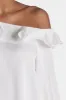 One Shoulder Blouse With Ruffle sold by Lord & Taylor
