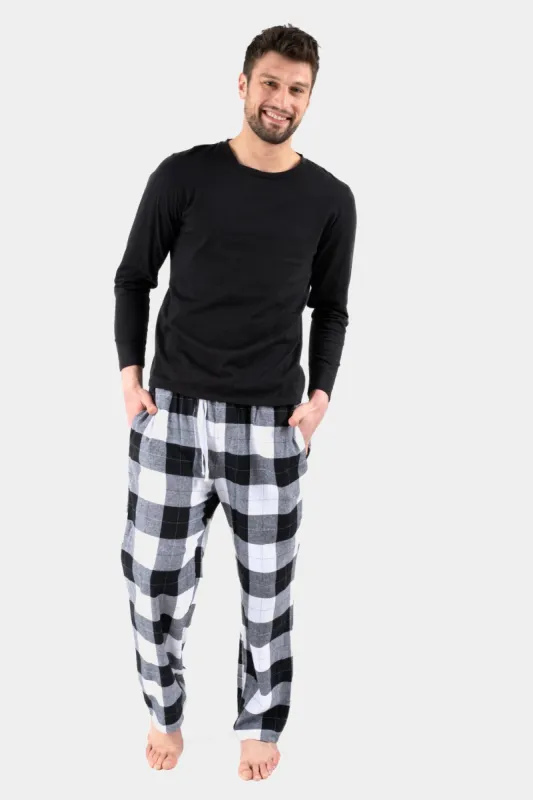 Mens Cotton Top Flannel Pant Christmas Pajamas sold by Lord & Taylor