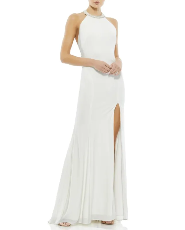 Halter Jersey Gown sold by Lord & Taylor
