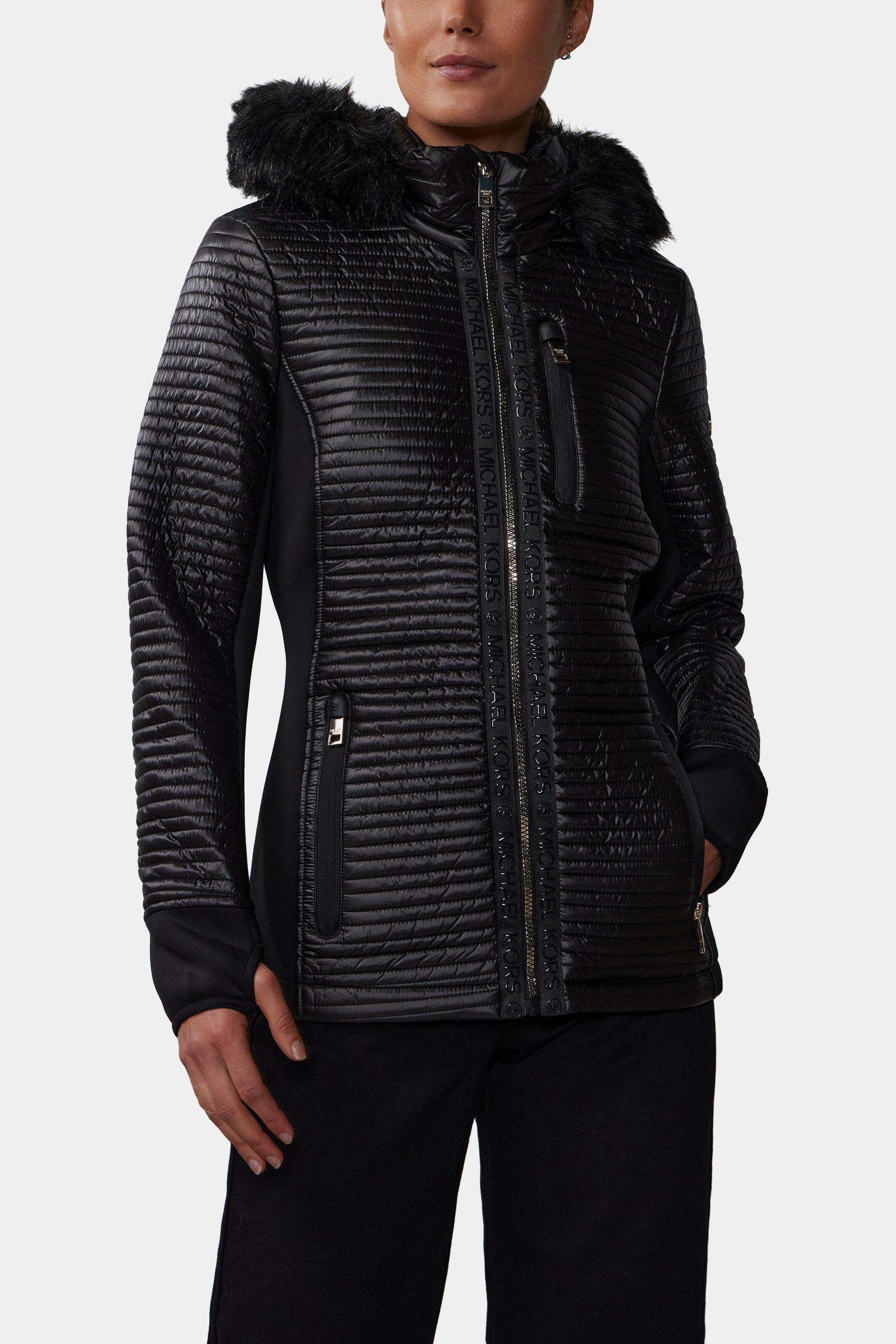 Faux Fur Quilted Jacket sold by Lord & Taylor product image thumbnail 5