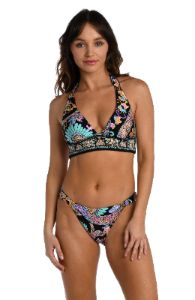 Paisley Banded Halter Neck Bikini Top sold by Lord & Taylor