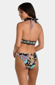 Paisley Banded Halter Neck Bikini Top sold by Lord & Taylor