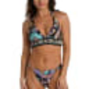 Paisley Banded Halter Neck Bikini Top sold by Lord & Taylor