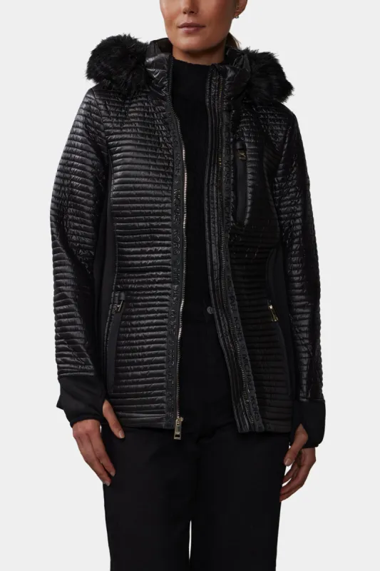 Faux Fur Quilted Jacket sold by Lord & Taylor